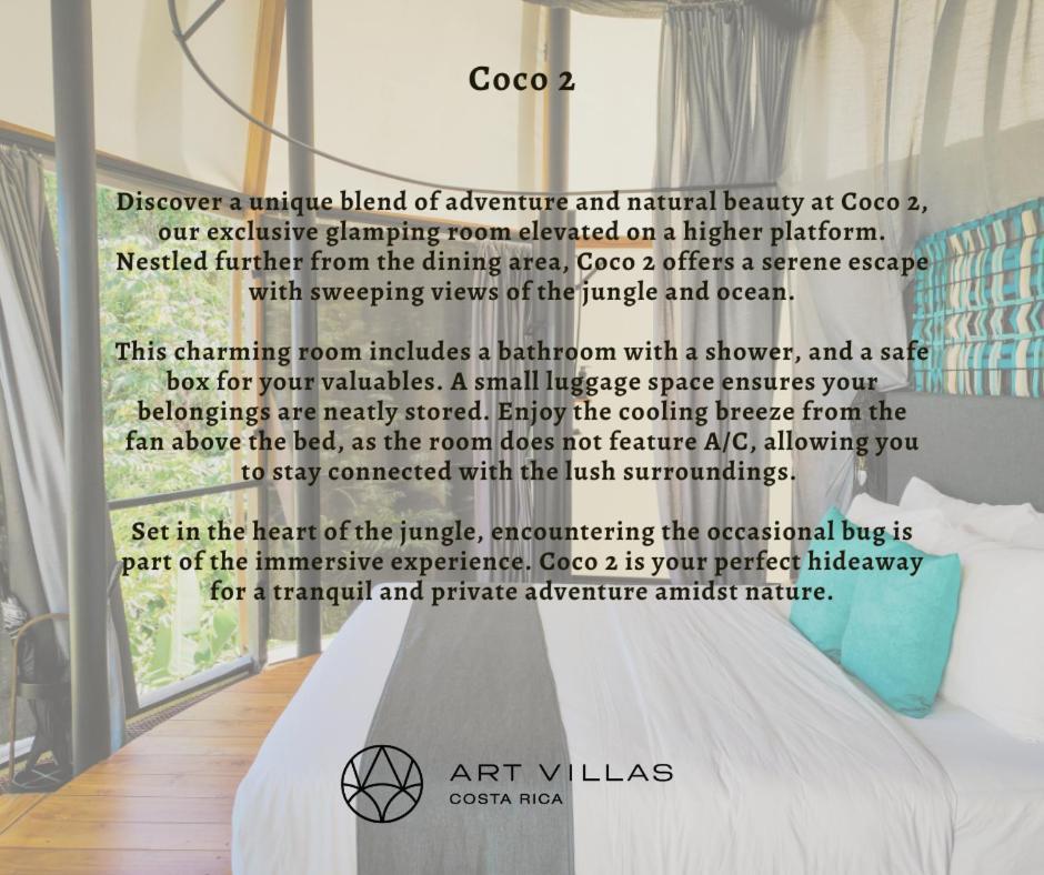 Art Villas Costa Rica, Villas & Glamping Uvita Kültér fotó