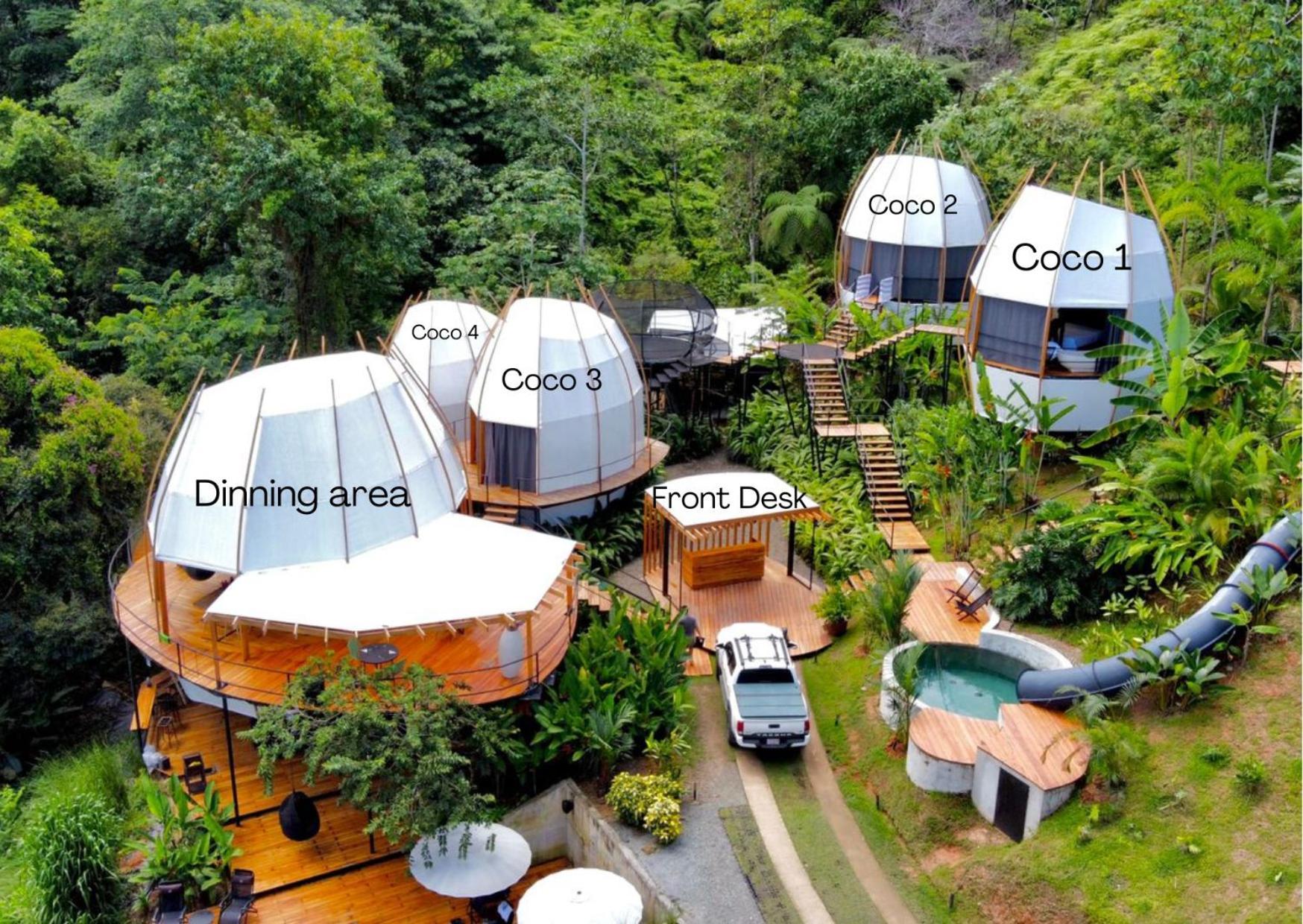 Art Villas Costa Rica, Villas & Glamping Uvita Kültér fotó